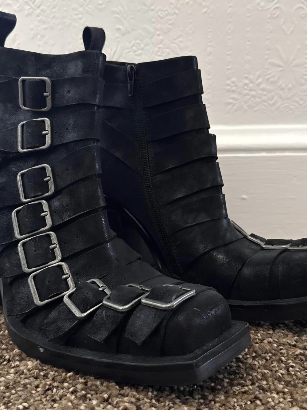 Jeffrey Campbell Nothing But Buckles Boots - Picture 3 of 5